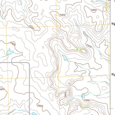 Cottonwood Creek SW, SD (2012, 24000-Scale) Preview 3
