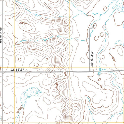Cottonwood Lake, SD (2012, 24000-Scale) Preview 2