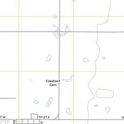 Cresbard, SD (2012, 24000-Scale) Preview 2