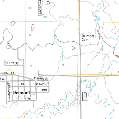 Delmont, SD (2012, 24000-Scale) Preview 3