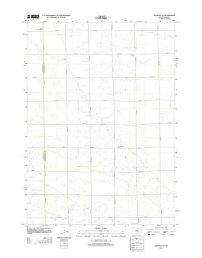 Delmont SE, SD (2012, 24000-Scale) Preview 1