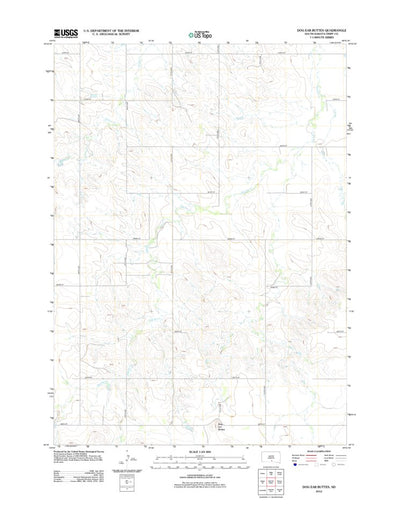 Dog Ear Buttes, SD (2012, 24000-Scale) Preview 1