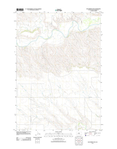 Elm Springs SW, SD (2012, 24000-Scale) Preview 1