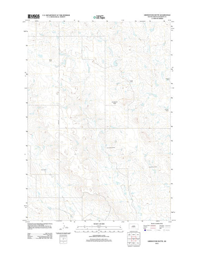 Grindstone Butte, SD (2012, 24000-Scale) Preview 1