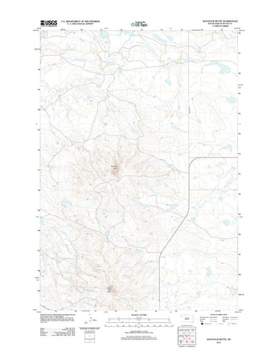 Haystack Butte, SD (2012, 24000-Scale) Preview 1