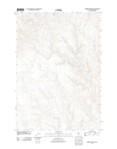 Herbert Creek NE, SD (2012, 24000-Scale) Preview 1