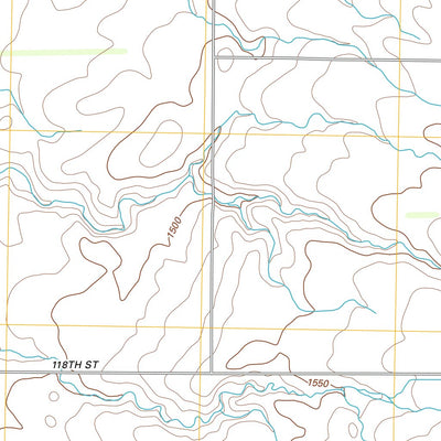 Hickman Lake, SD (2012, 24000-Scale) Preview 2