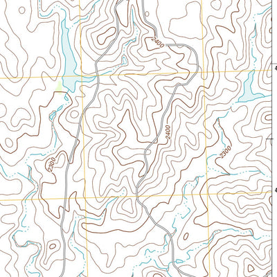 High Elk Hill NW, SD (2012, 24000-Scale) Preview 3