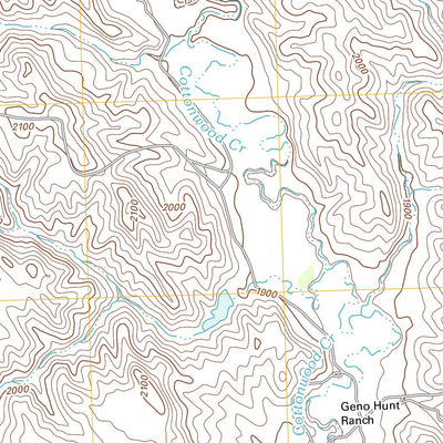 High Elk Hill SW, SD (2012, 24000-Scale) Preview 3