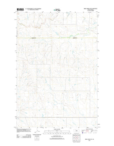 Irish Creek NE, SD (2012, 24000-Scale) Preview 1