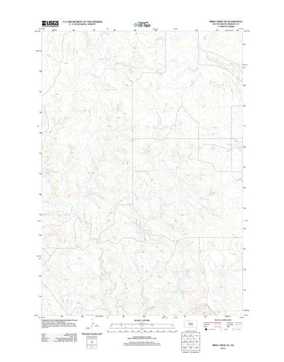 Irish Creek SE, SD (2012, 24000-Scale) Preview 1