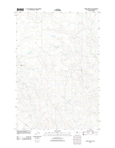 Irish Creek SW, SD (2012, 24000-Scale) Preview 1