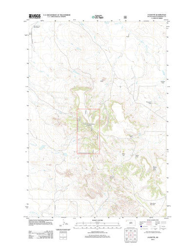 J K Butte, SD (2012, 24000-Scale) Preview 1