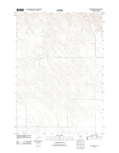 Joe Creek SW, SD (2012, 24000-Scale) Preview 1