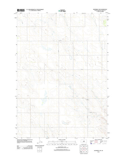 Kennebec SW, SD (2012, 24000-Scale) Preview 1
