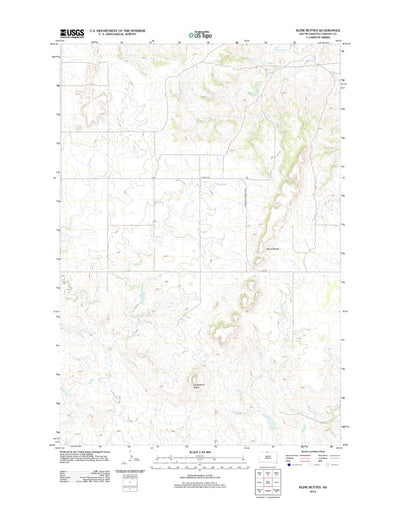 Kline Buttes, SD (2012, 24000-Scale) Preview 1
