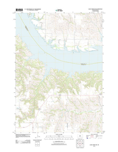 Lake Andes SW, SD (2012, 24000-Scale) Preview 1