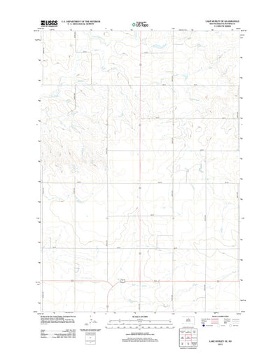 Lake Hurley SE, SD (2012, 24000-Scale) Preview 1