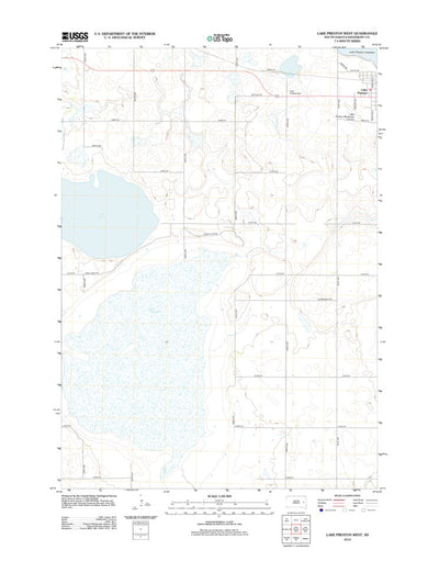 Lake Preston West, SD (2012, 24000-Scale) Preview 1