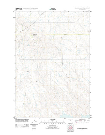 Laundreaux Butte, SD (2012, 24000-Scale) Preview 1