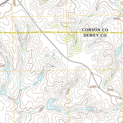 Laundreaux Butte, SD (2012, 24000-Scale) Preview 3