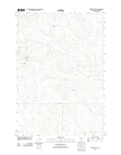 Lemmon Butte, SD (2012, 24000-Scale) Preview 1