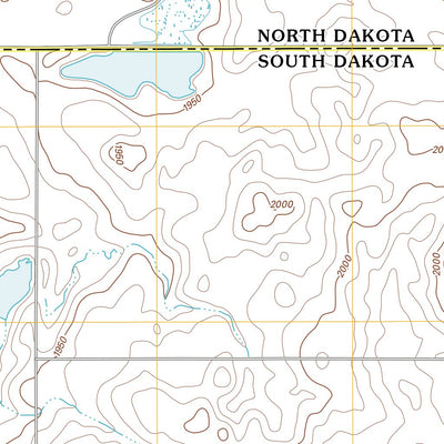 Long Lake NW, SD-ND (2012, 24000-Scale) Preview 2