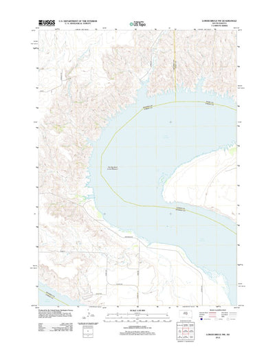 Lower Brule NW, SD (2012, 24000-Scale) Preview 1