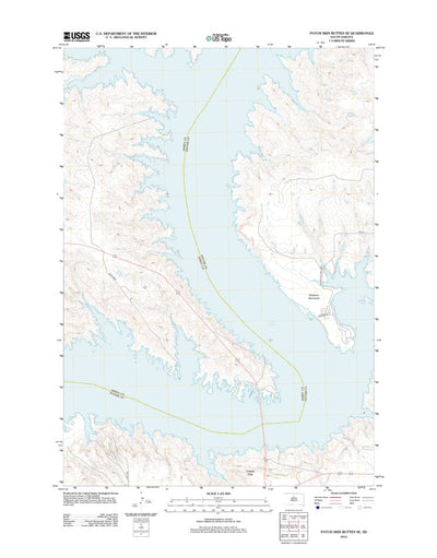 Patch Skin Buttes SE, SD (2012, 24000-Scale) Preview 1