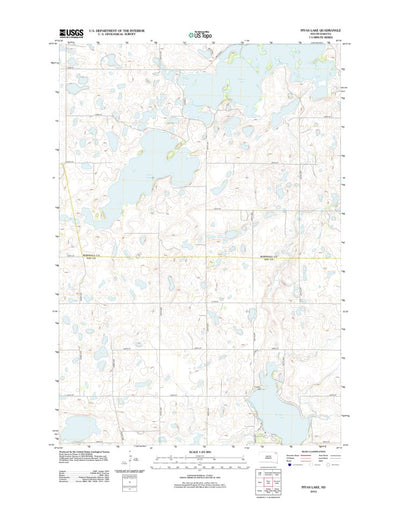 Piyas Lake, SD (2012, 24000-Scale) Preview 1