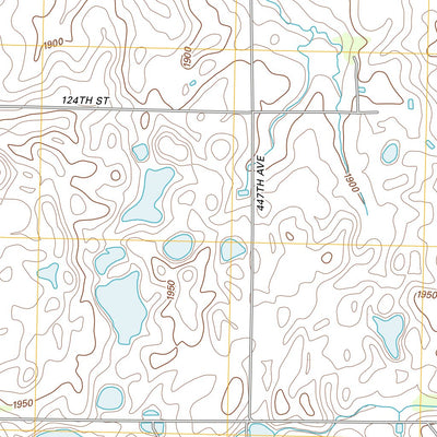 Piyas Lake, SD (2012, 24000-Scale) Preview 3