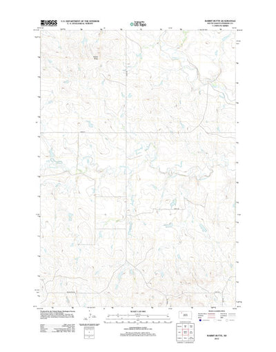 Rabbit Butte, SD (2012, 24000-Scale) Preview 1