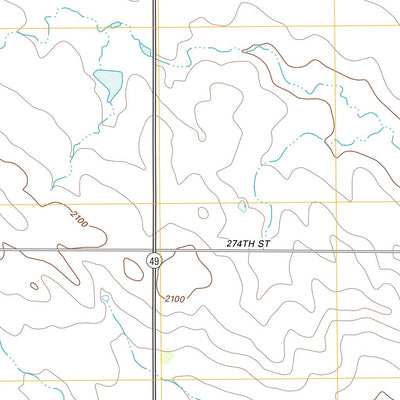 Rattlesnake Butte West, SD (2012, 24000-Scale) Preview 2
