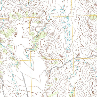 Rattlesnake Lake SW, SD (2012, 24000-Scale) Preview 2