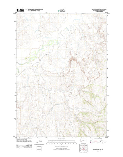 Rockyford SW, SD (2012, 24000-Scale) Preview 1
