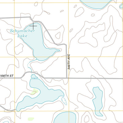 Schumacher Lake, SD (2012, 24000-Scale) Preview 3