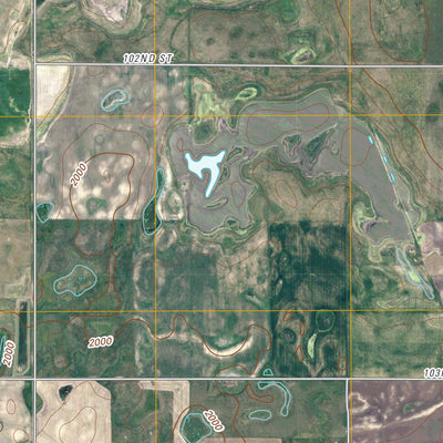 Schumacher Lake NE, SD-ND (2011, 24000-Scale) Preview 3
