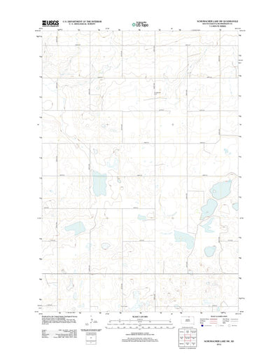 Schumacher Lake SW, SD (2012, 24000-Scale) Preview 1