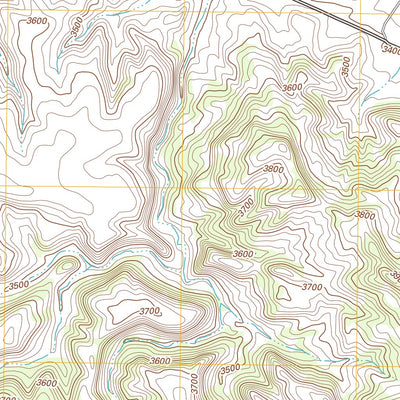Slaughter Reservoir, SD-WY (2012, 24000-Scale) Preview 3