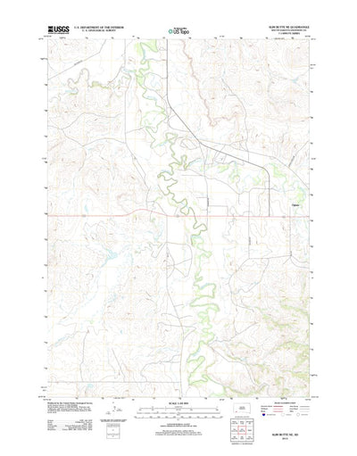 Slim Butte NE, SD (2012, 24000-Scale) Preview 1