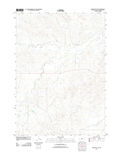 Slim Butte NW, SD (2012, 24000-Scale) Preview 1