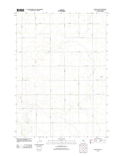 Snow Lake, SD (2012, 24000-Scale) Preview 1