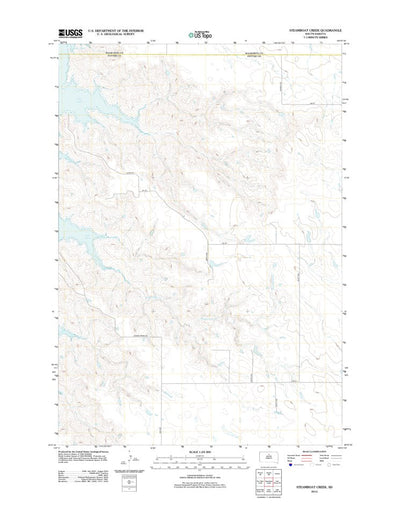 Steamboat Creek, SD (2012, 24000-Scale) Preview 1