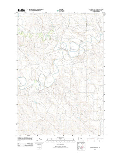 Thunder Butte, SD (2012, 24000-Scale) Preview 1