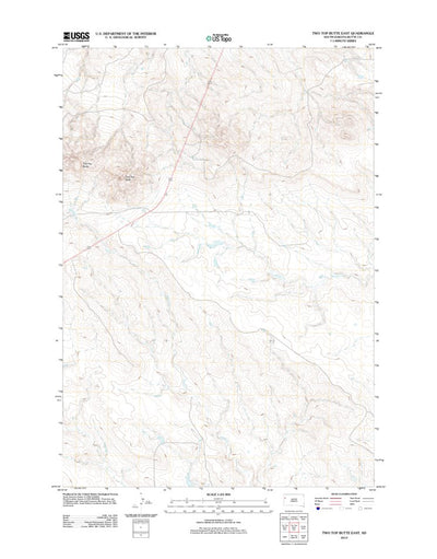 Two Top Butte East, SD (2012, 24000-Scale) Preview 1