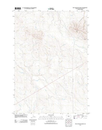 Two Top Butte West, SD (2012, 24000-Scale) Preview 1