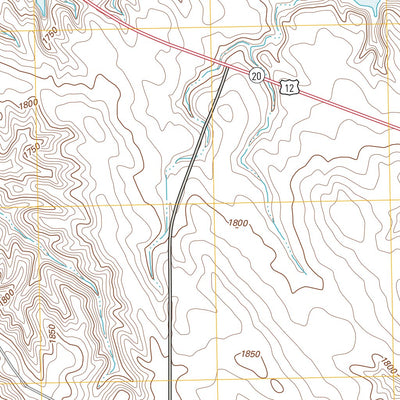 Wakpala SE, SD (2012, 24000-Scale) Preview 2