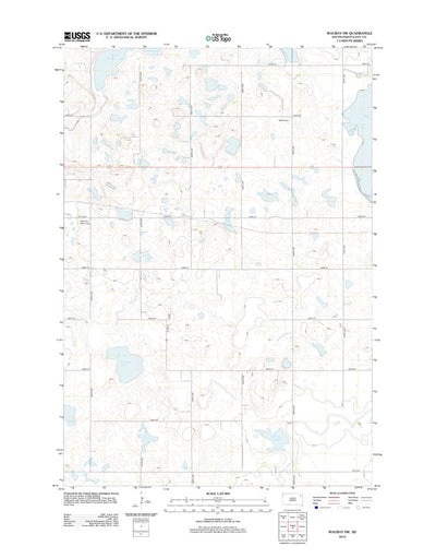 Waubay SW, SD (2012, 24000-Scale) Preview 1