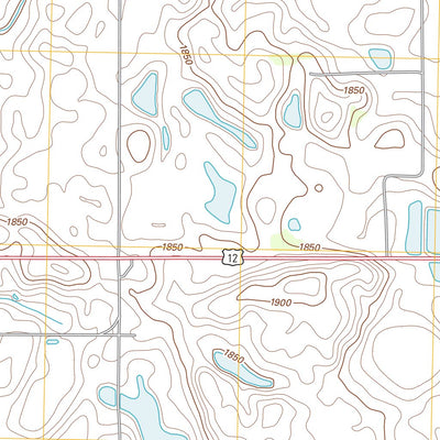 Waubay SW, SD (2012, 24000-Scale) Preview 3