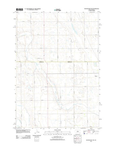 Woonsocket NW, SD (2012, 24000-Scale) Preview 1
